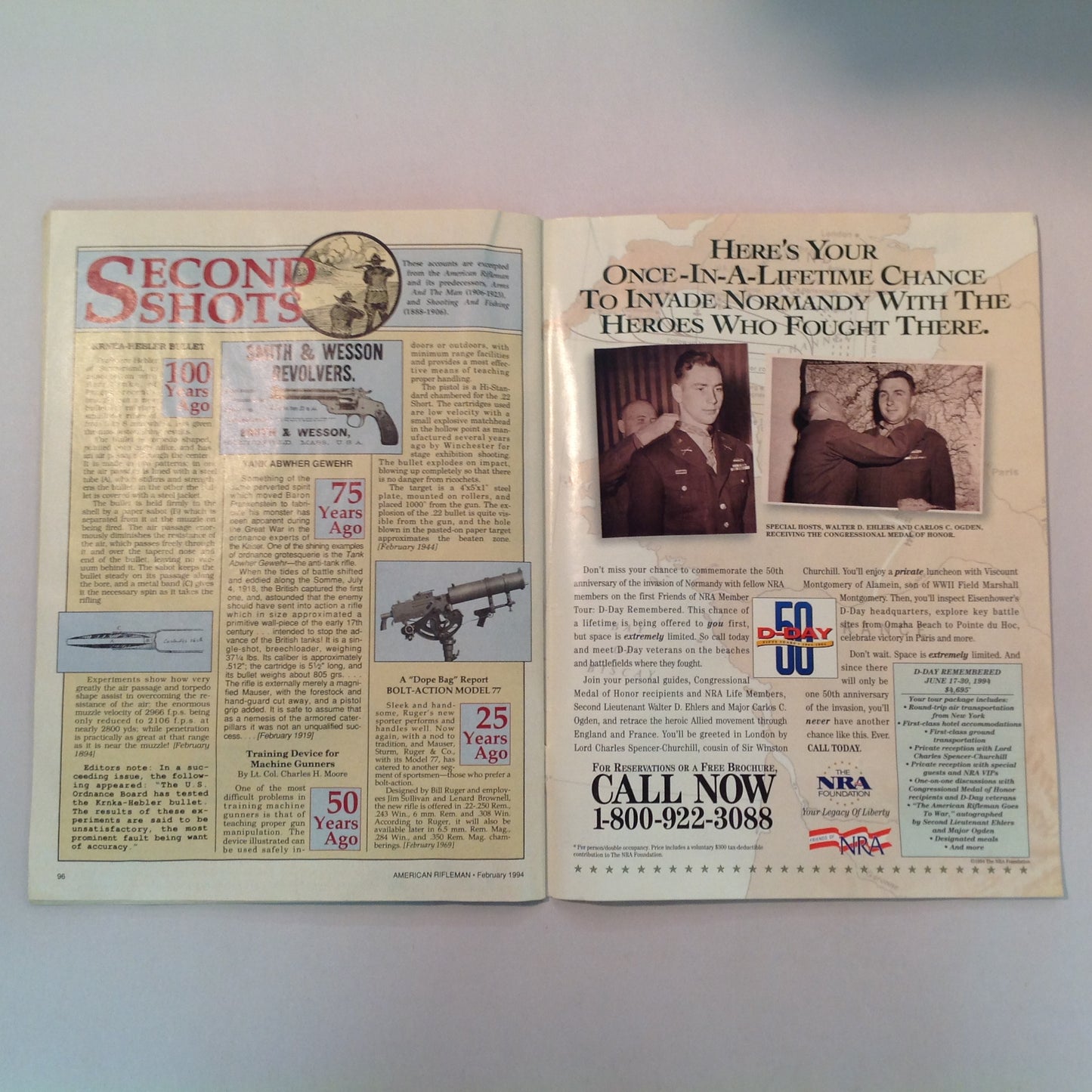 Vintage Feb 1994 American Rifleman Magazine The "Other" 1911s Special Report: Gun Owners On Trial