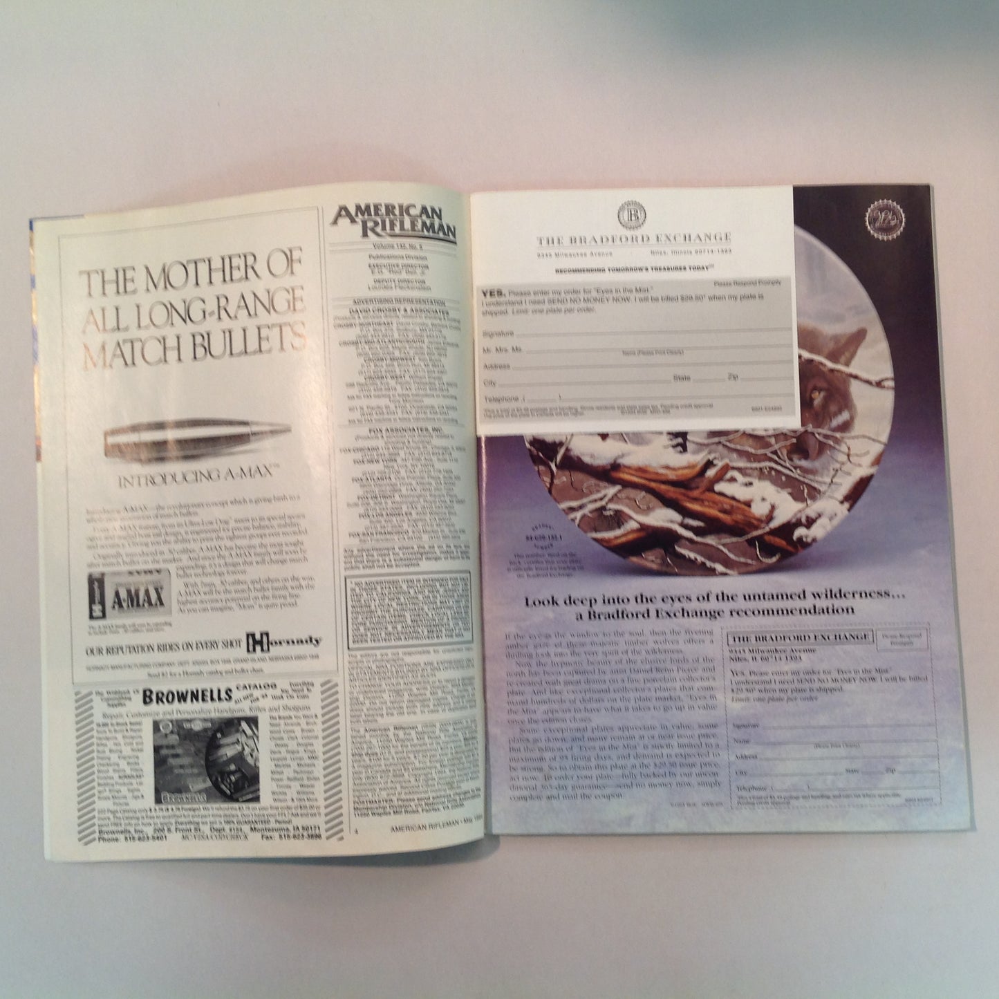 Vintage May 1994 American Rifleman Magazine Exclusive: .357 Sig Auto Test Report New S&W Sigma Series NRA Members Vote