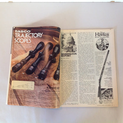 Vintage Sep 1979 Guns & Ammo Magazine .22 Rimfire Rifle Roundup Safari Arms Winchester Luftwaffe Colt 1860