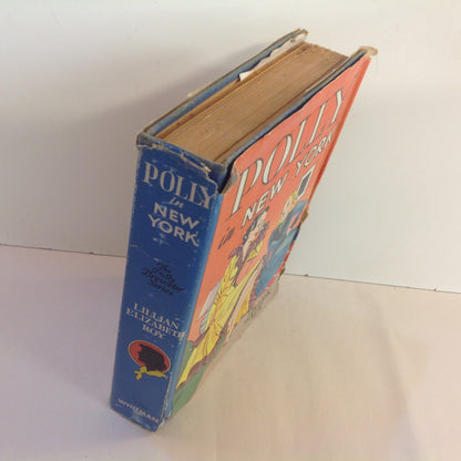 Antique 1922 Hardcover Polly in New York Lillian Elizabeth Roy Whitman First