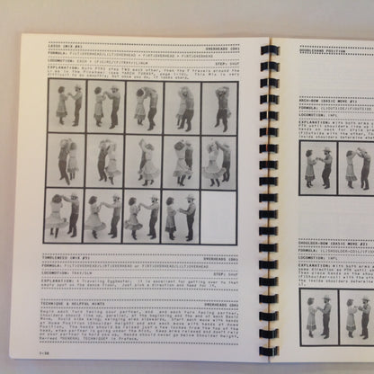 Vintage 1983 Spiral Bound Country & Western Dance Manual Michael Femiano Swing Round Two Step Line