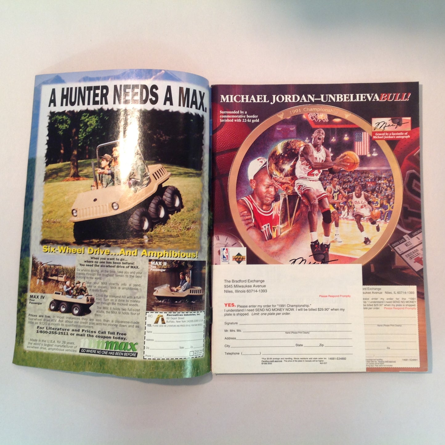 Vintage Jan 1996 American Rifleman Magazine Celebrating 125 Years NRA Ruger P944 Truth at Ruby Ridge
