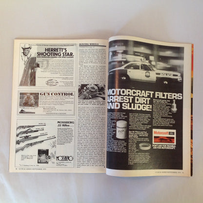 Vintage Sep 1979 Guns & Ammo Magazine .22 Rimfire Rifle Roundup Safari Arms Winchester Luftwaffe Colt 1860