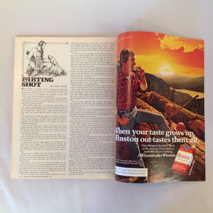 Vintage Sep 1979 Guns & Ammo Magazine .22 Rimfire Rifle Roundup Safari Arms Winchester Luftwaffe Colt 1860