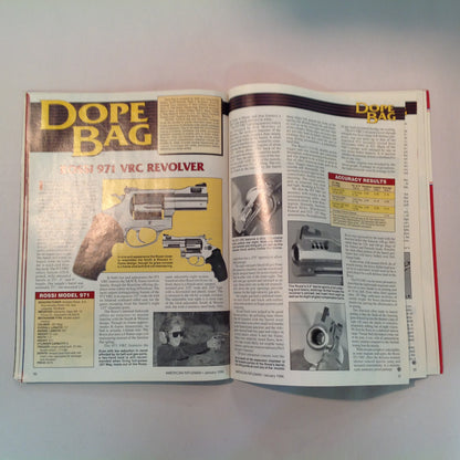 Vintage Jan 1996 American Rifleman Magazine Celebrating 125 Years NRA Ruger P944 Truth at Ruby Ridge