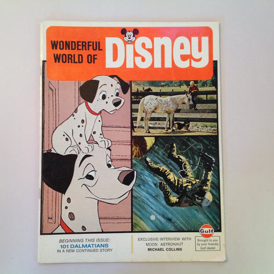 Vintage 1969 Wonderful World of Disney Magazine Vol 1 No 3 Dalmatians Astronaut