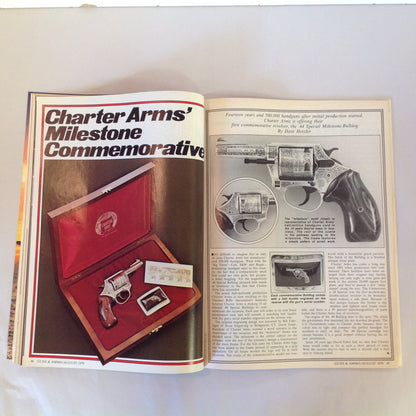 Vintage Aug 1979 Guns & Ammo Magazine Colt Charter Arms Commemorative