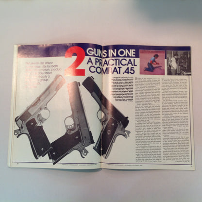 Vintage Nov/Dec 1980 The American Handgunner Magazine 1980 Bianchi Shoot Custom Safari Gun Giveaway