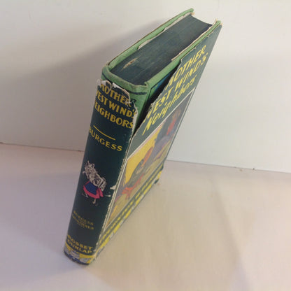 Antique 1913 Hardcover Mother West Wind's Neighbors Thornton W. Burgess Grosset & Dunlap First