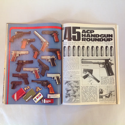 Vintage Aug 1979 Guns & Ammo Magazine Colt Charter Arms Commemorative