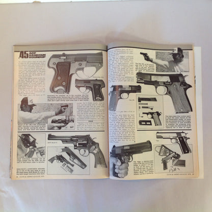 Vintage Aug 1979 Guns & Ammo Magazine Colt Charter Arms Commemorative