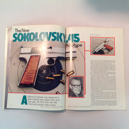 Vintage Nov/Dec 1980 The American Handgunner Magazine 1980 Bianchi Shoot Custom Safari Gun Giveaway