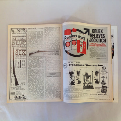 Vintage Aug 1979 Guns & Ammo Magazine Colt Charter Arms Commemorative