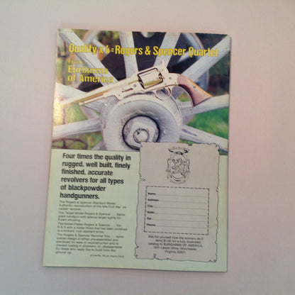 Vintage Nov/Dec 1980 The American Handgunner Magazine 1980 Bianchi Shoot Custom Safari Gun Giveaway