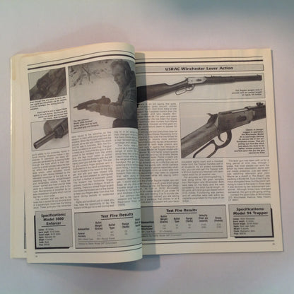 Vintage 1992 Special Weapons for Military and Police Magazine Complete Guide Best Ammo for Tactical Scenario Gun Tests Guide to Police Shotguns and Carbines