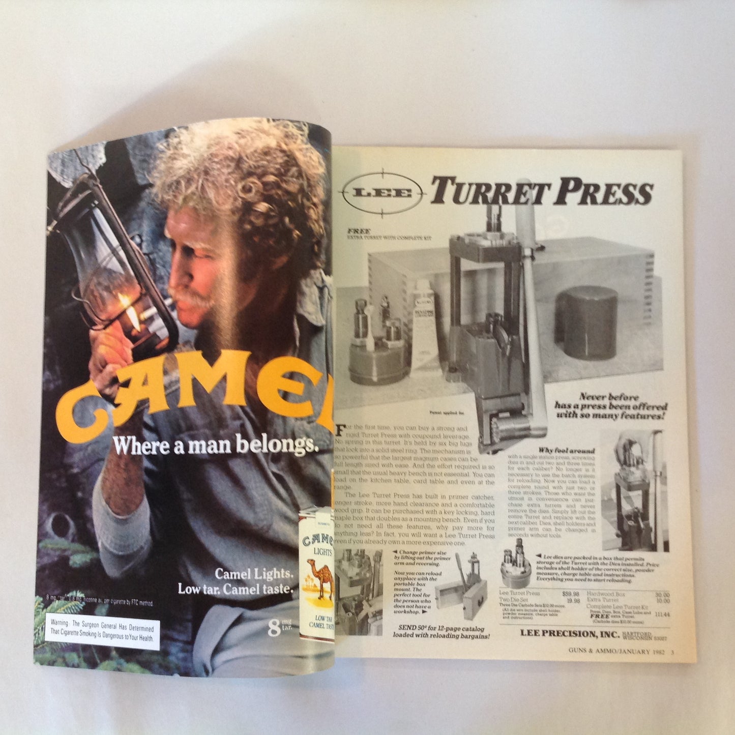 Vintage Jan 1982 Guns & Ammo Magazine .25 ACP Uzi