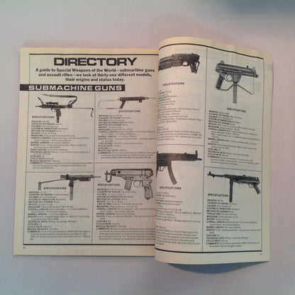 Vintage 1992 Special Weapons for Military and Police Magazine Complete Guide Best Ammo for Tactical Scenario Gun Tests Guide to Police Shotguns and Carbines