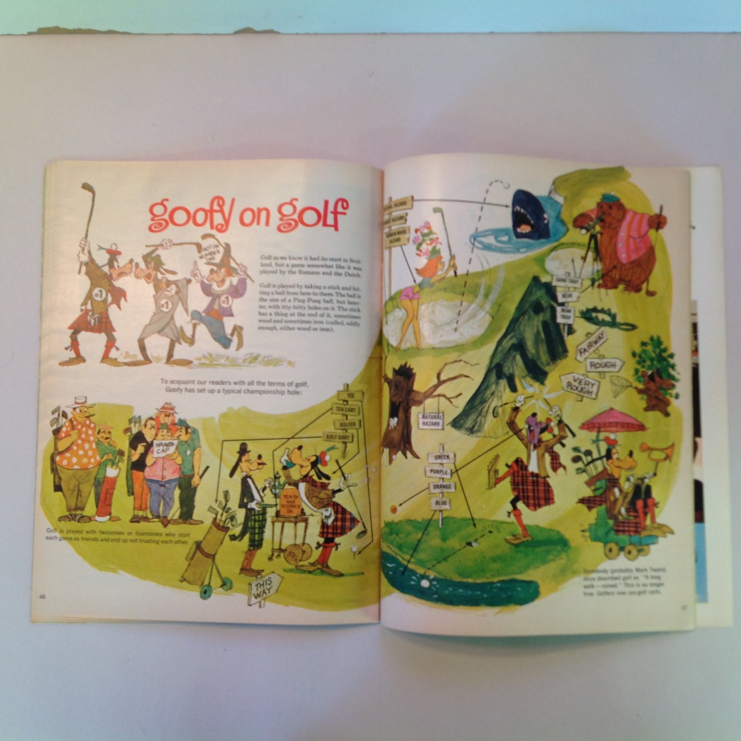 Vintage 1970 Wonderful World of Disney Magazine Vol 2 No 1 Africa Sketchbook Fun