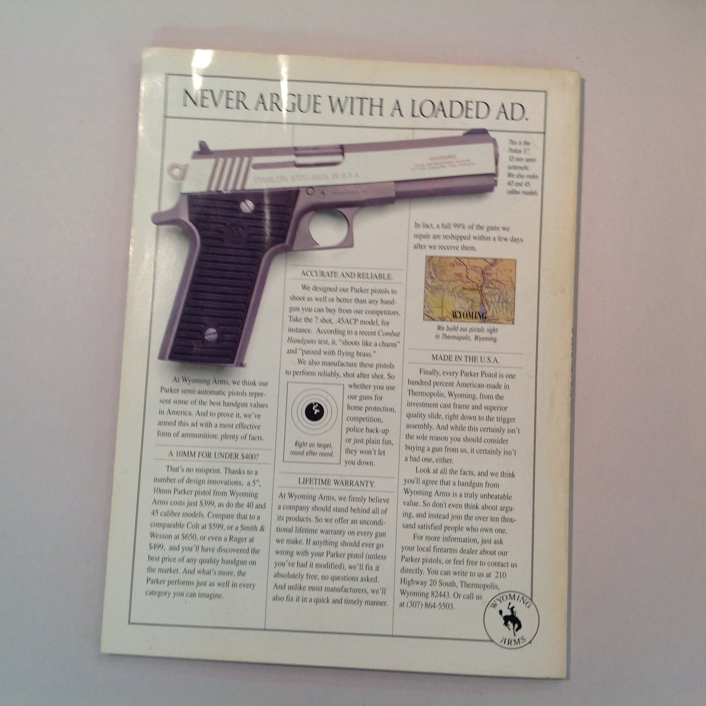 Vintage 1992 Special Weapons for Military and Police Magazine Complete Guide Best Ammo for Tactical Scenario Gun Tests Guide to Police Shotguns and Carbines