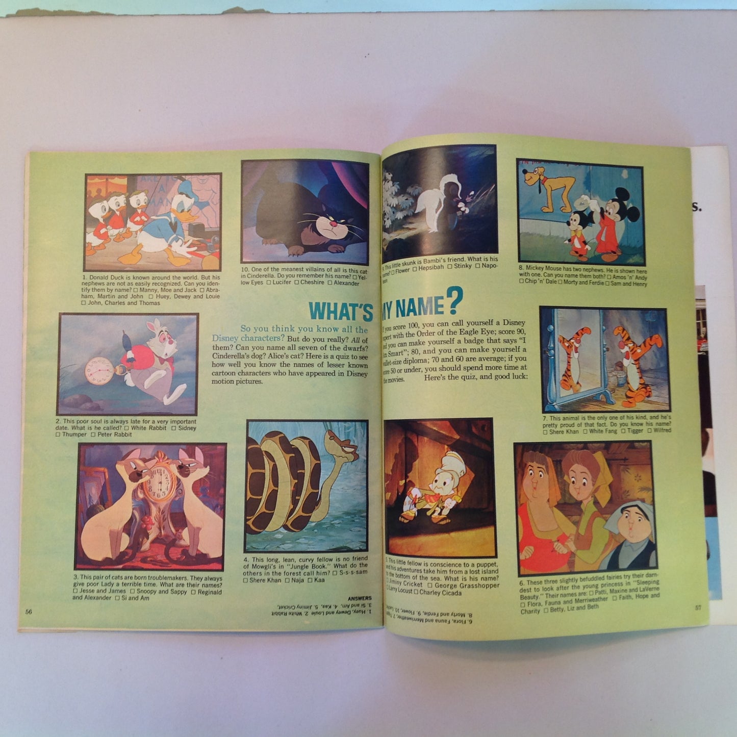 Vintage 1970 Wonderful World of Disney Magazine Vol 2 No 1 Africa Sketchbook Fun