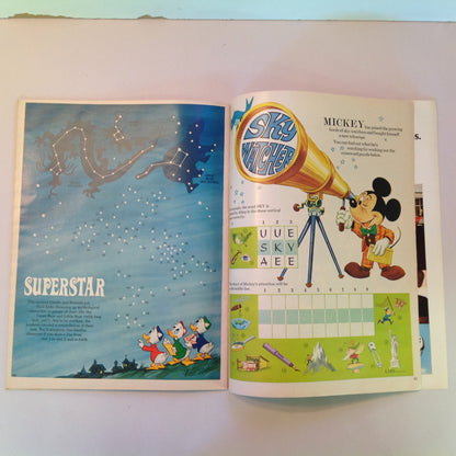 Vintage 1970 Wonderful World of Disney Magazine Vol 2 No 1 Africa Sketchbook Fun