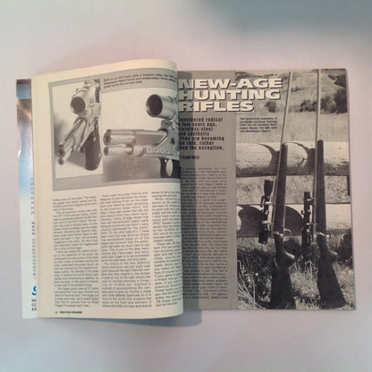 Vintage 1994 Guns & Ammo Magazine Presents High-Tech Firearms Handguns and Rifles of the 21st Century!