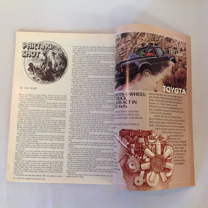 Vintage Jan 1982 Guns & Ammo Magazine .25 ACP Uzi