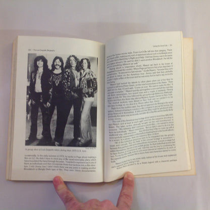 Vintage 1976 Trade Paperback LED ZEP: The Led Zeppelin Biography Ritchie Yorke