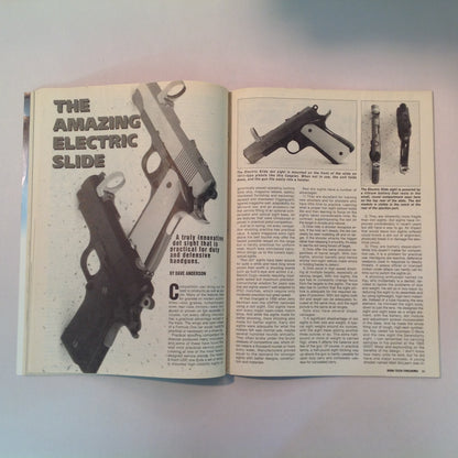 Vintage 1994 Guns & Ammo Magazine Presents High-Tech Firearms Handguns and Rifles of the 21st Century!