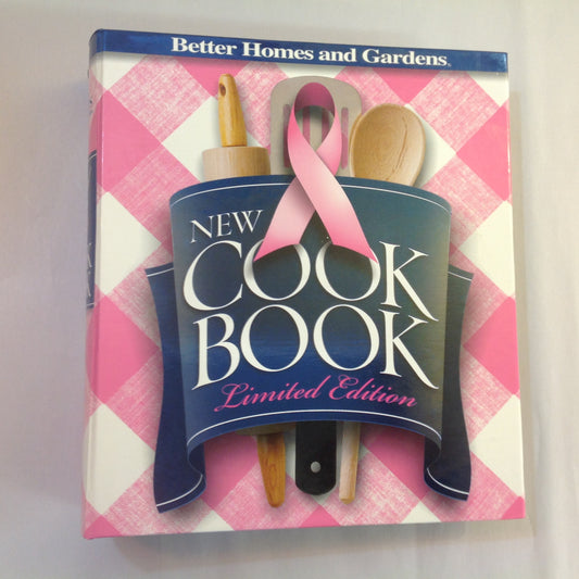 Vintage 2005 Better Homes and Gardens New Cook Book Limited Edition Pink 12th