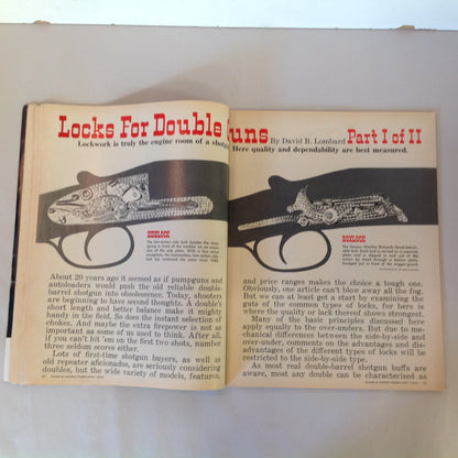Vintage Feb 1970 Guns & Ammo Magazine .22's Armalite 180