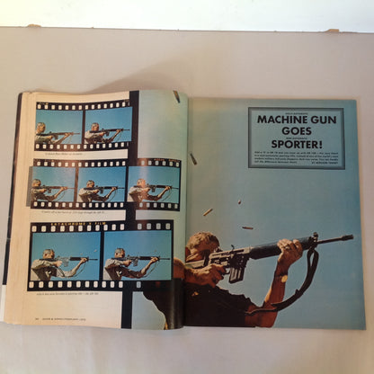 Vintage Feb 1970 Guns & Ammo Magazine .22's Armalite 180