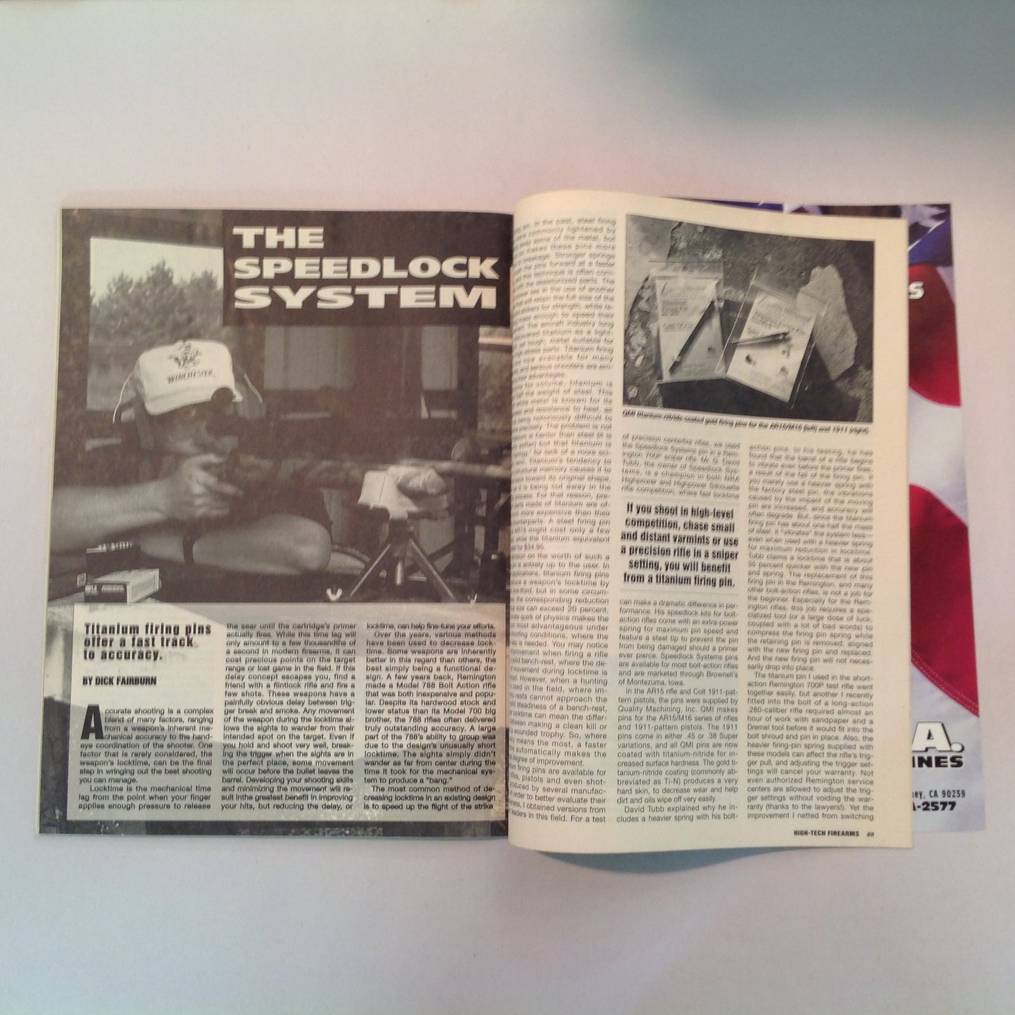 Vintage 1994 Guns & Ammo Magazine Presents High-Tech Firearms Handguns and Rifles of the 21st Century!