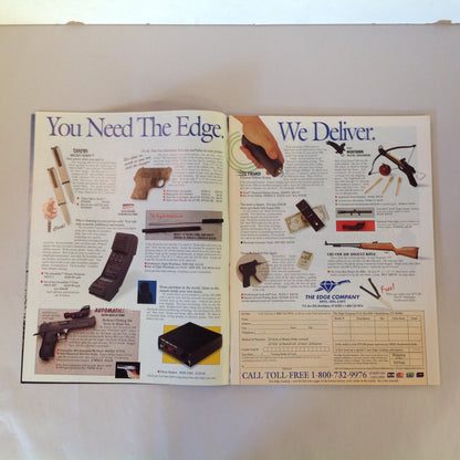 Vintage Nov 1994 Guns & Ammo Magazine Home Defense Handguns