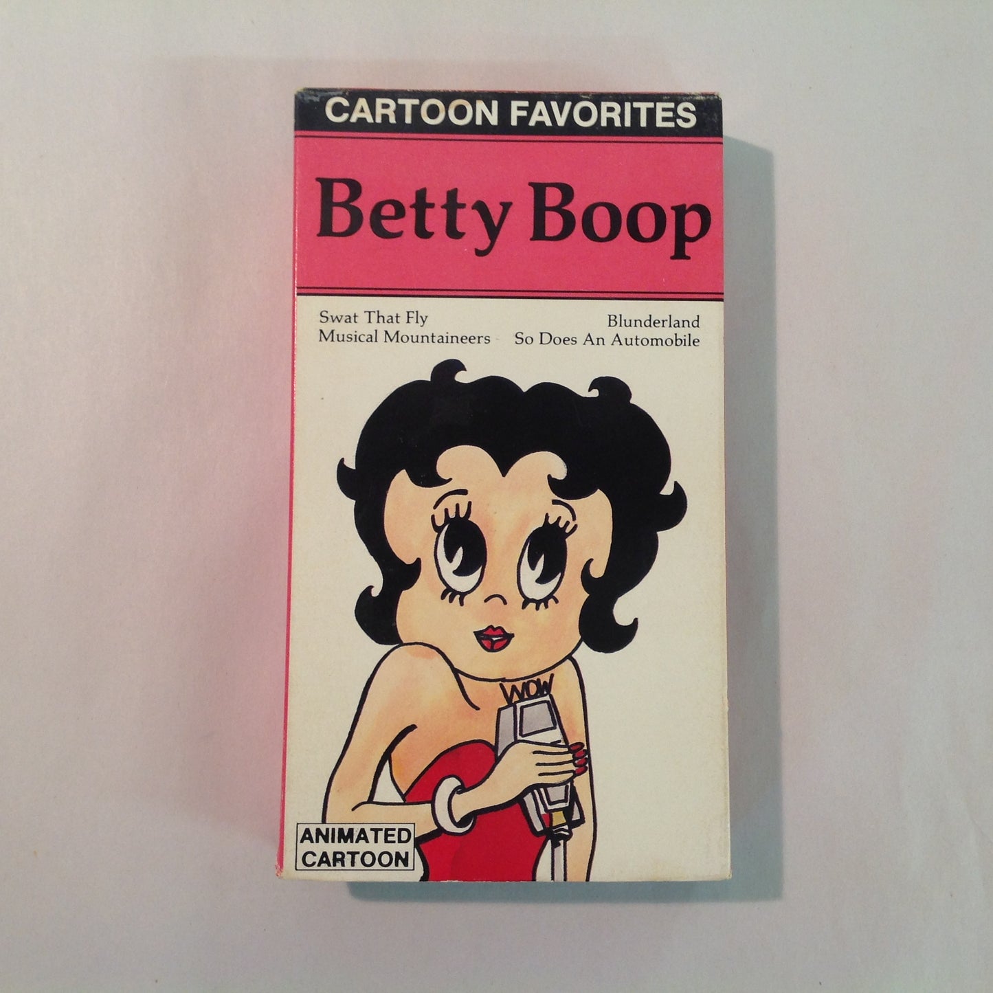 Vintage 1987 Trans-Atlantic Video VHS Cassette Cartoon Favorites: Betty Boop