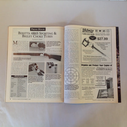 Vintage Nov 1994 Guns & Ammo Magazine Home Defense Handguns