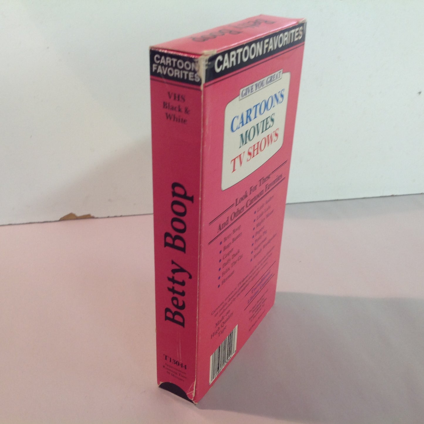 Vintage 1987 Trans-Atlantic Video VHS Cassette Cartoon Favorites: Betty Boop