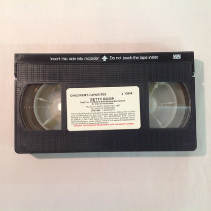 Vintage 1987 Trans-Atlantic Video VHS Cassette Cartoon Favorites: Betty Boop