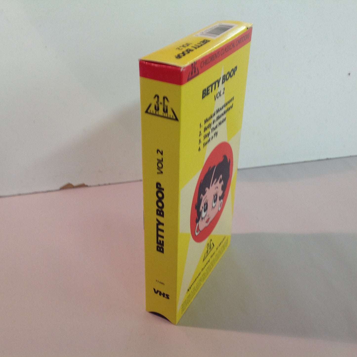 Vintage 1991 3-G Home Video VHS Cassette Children's Classical Cartoons: Betty Boop Vol. 2