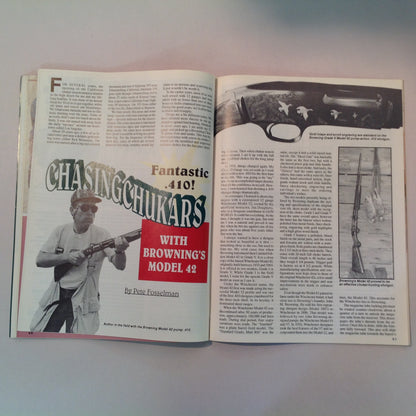 Vintage Sep 1994 Gun World Magazine New Rugers Browning's .410 Pump Japan's Arisaka .50 AE Grizzly Action Shooting Ken Hoy Custom Skinner
