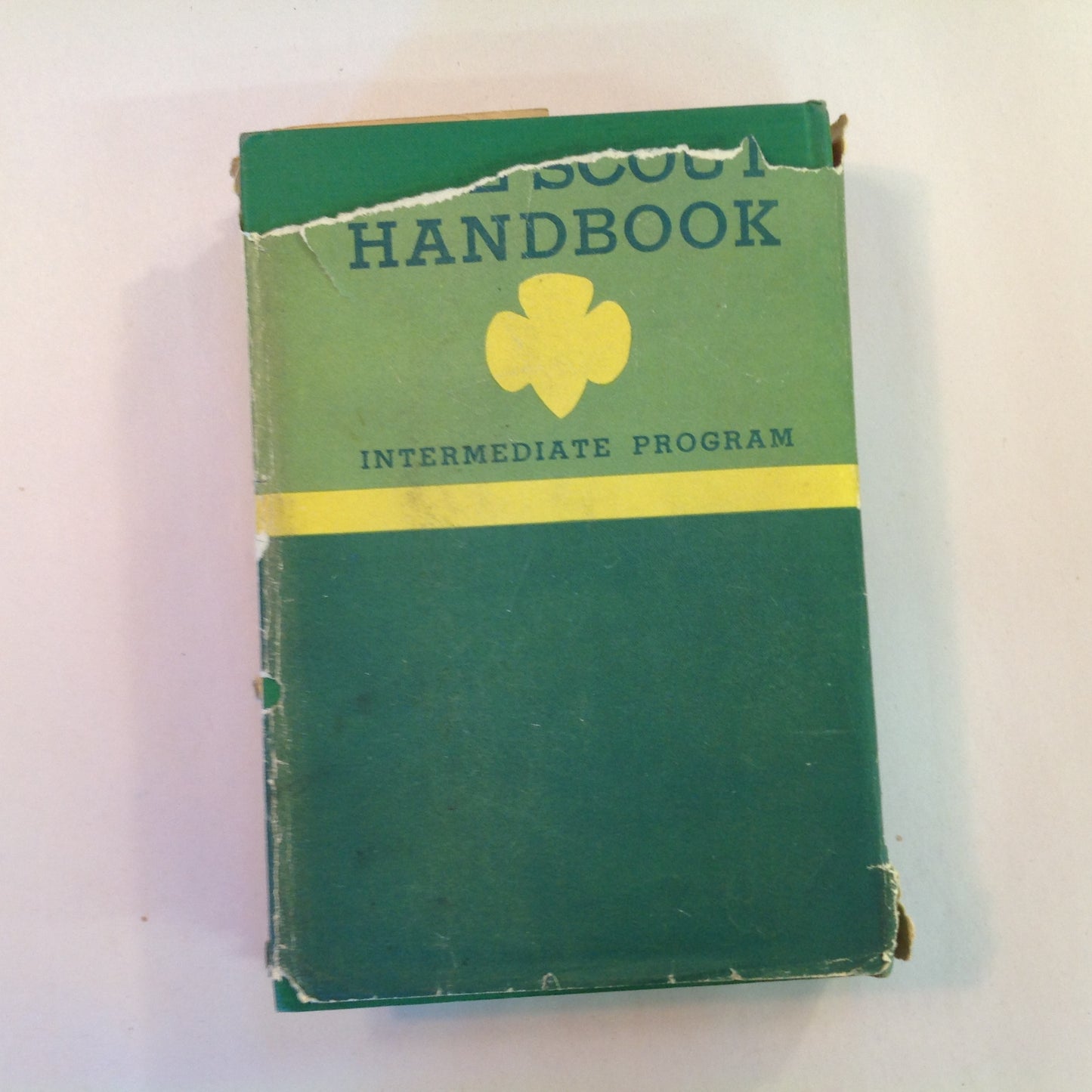 Vintage 1945 Hardcover Girl Scout Handbook Intermediate Program New Edition Girl Scouts of America