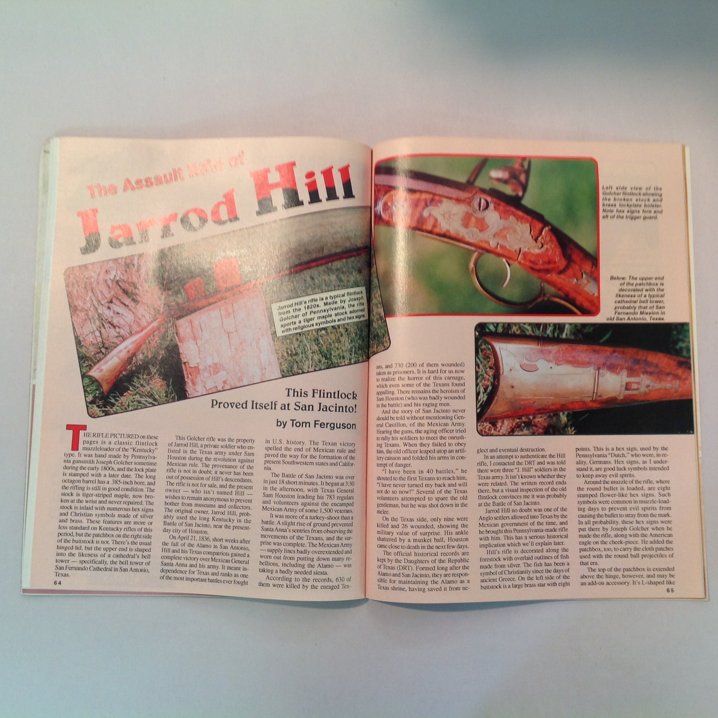 Vintage Sep 1994 Gun World Magazine New Rugers Browning's .410 Pump Japan's Arisaka .50 AE Grizzly Action Shooting Ken Hoy Custom Skinner