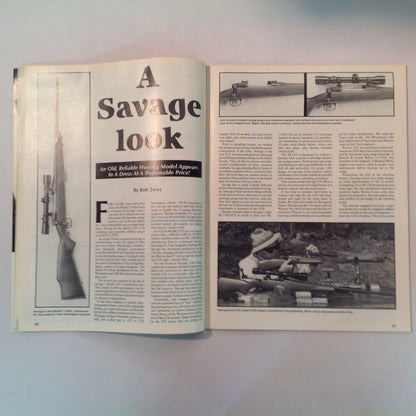 Vintage Jul 1989 Gun World Magazine .50 Action Express Ruger 77/22 .250 Savage XP-100 Practical Pocket Pistols
