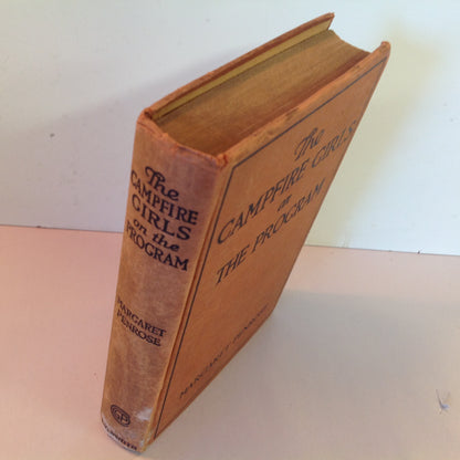 Antique 1910's Hardcover The Campfire Girls on the Program Margaret Penrose Goldsmith