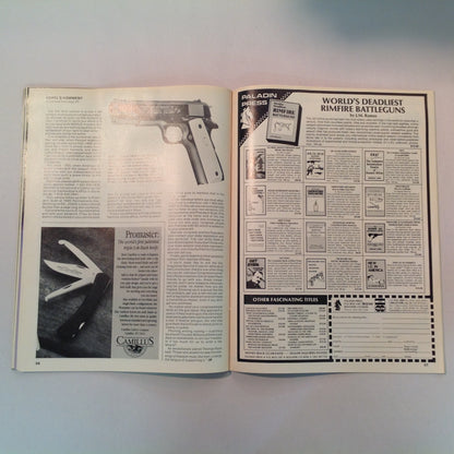 Vintage Jul 1989 Gun World Magazine .50 Action Express Ruger 77/22 .250 Savage XP-100 Practical Pocket Pistols