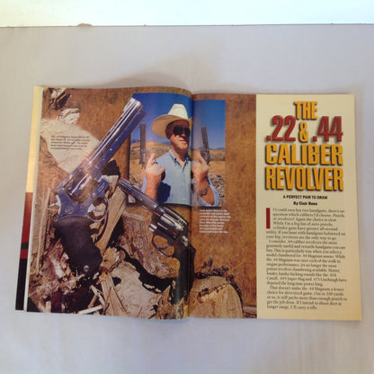 Vintage May 2001 Guns & Ammo Magazine Range Report Special Shot Show Tour