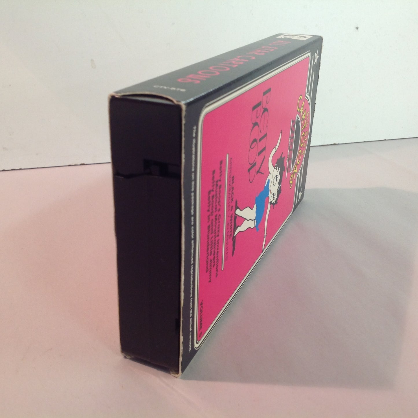 Vintage 1990's Metavideo VHS Cassette All-Star Cartoons Video Featuring Betty Boop Volume 5
