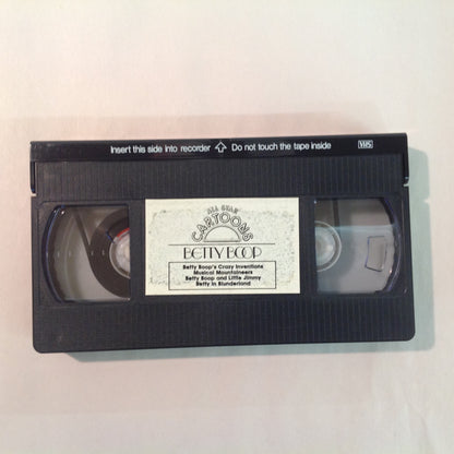 Vintage 1990's Metavideo VHS Cassette All-Star Cartoons Video Featuring Betty Boop Volume 5
