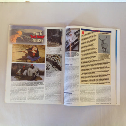 Vintage May 2001 Guns & Ammo Magazine Range Report Special Shot Show Tour