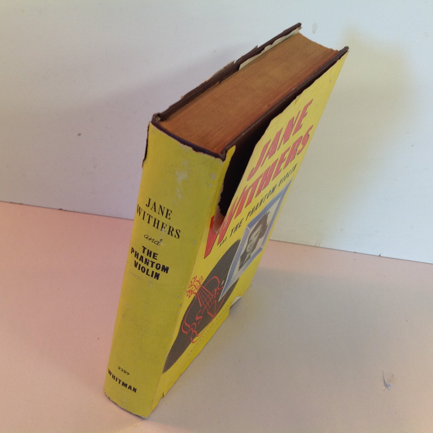 Vintage 1943 Hardcover Jane Withers and the Phantom Violin Roy J Snell Authorized Edition